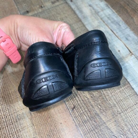 geox Respira Melbourne Black Driving Moccasins - Picture 6 of 12